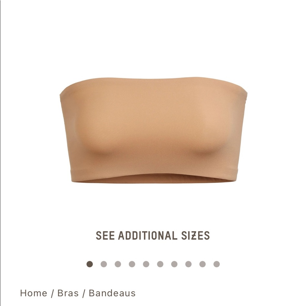 Skims Fits Everybody strapless bralette XS
